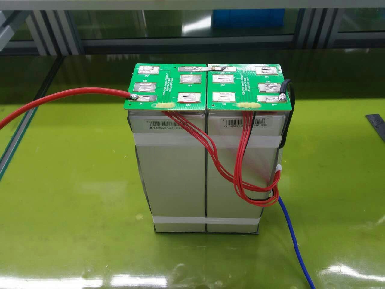 Shrink film packaged battery pack