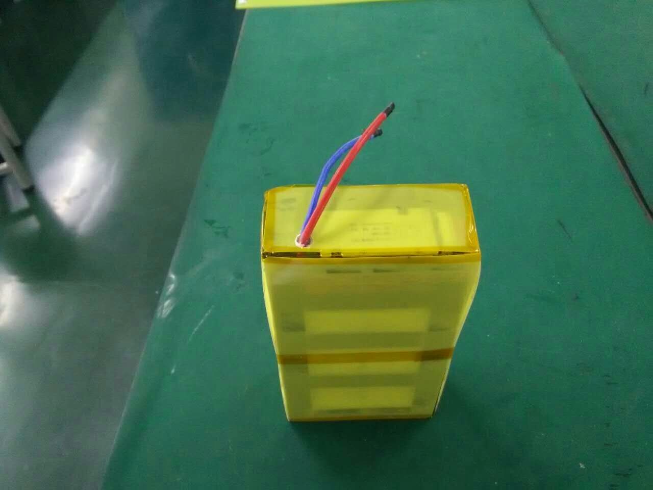 Shrink film packaged battery pack
