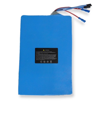 Shrink film packaged battery modules